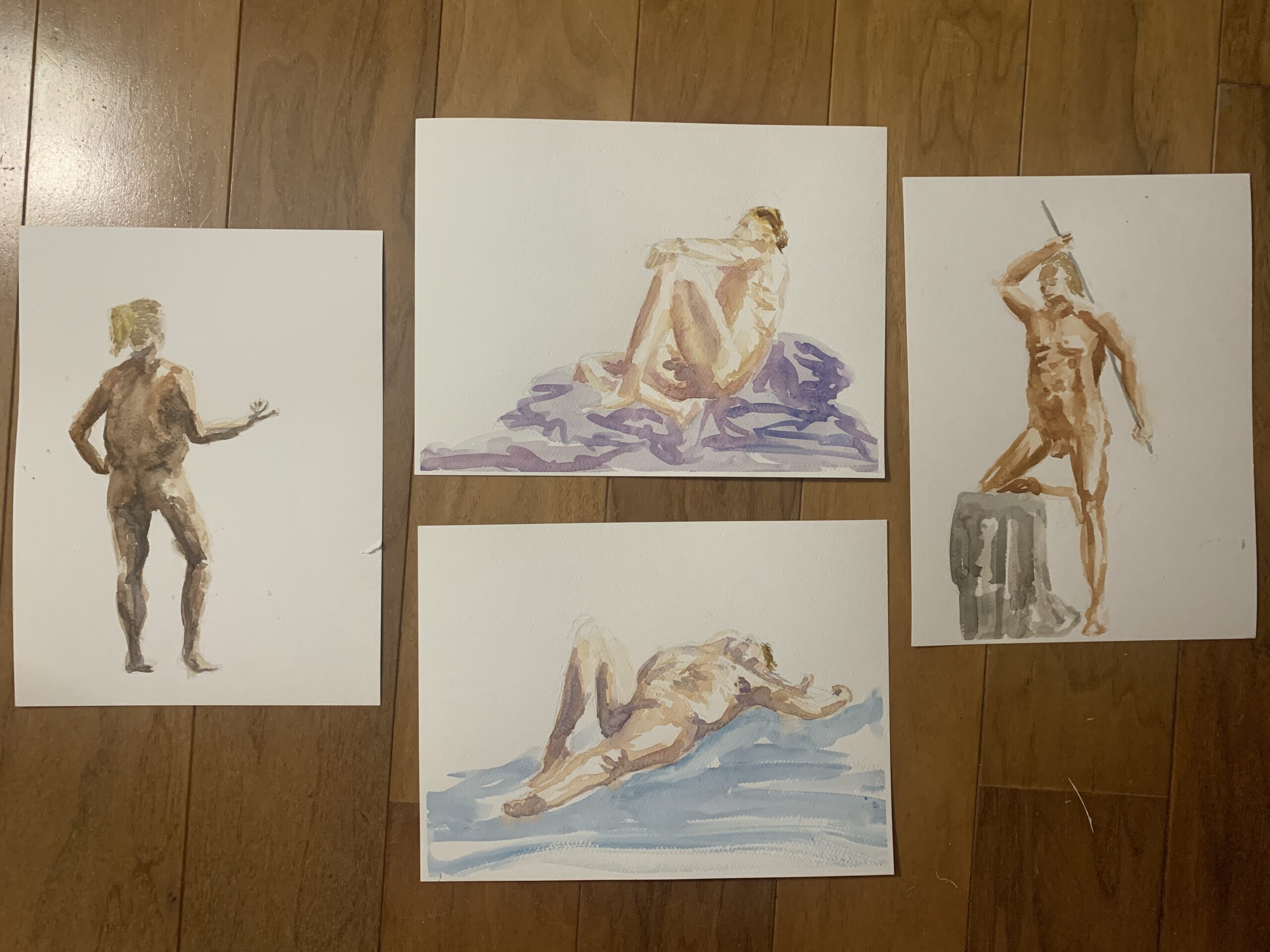Painting figures